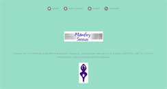 Desktop Screenshot of midwiferyservices.net